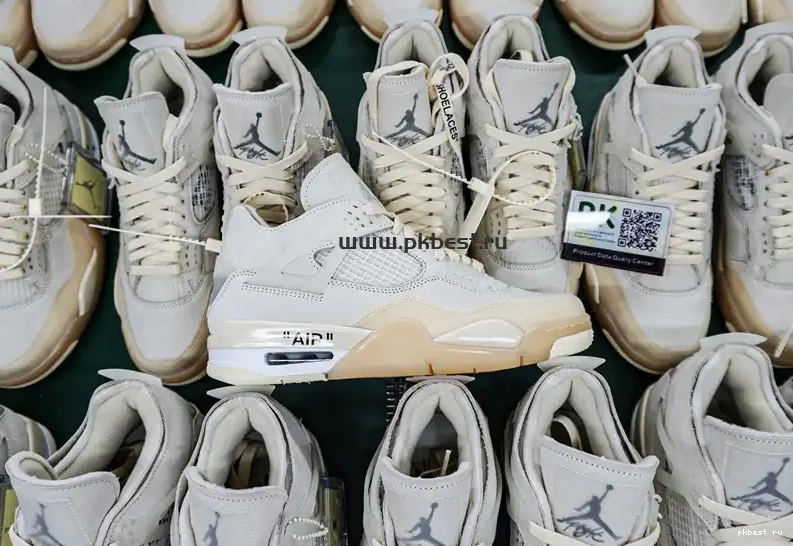 JORDAN SAIL OFF-WHITE TO READY SHIP RETRO MATERIALS RETAIL 4 0602
